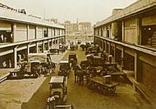 Loading at the old Princes Wharf in 1924. Princes Wharf Around 1924.jpg