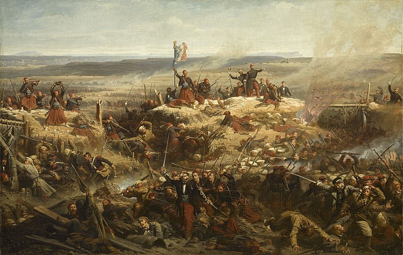 File:Prise de la tour de Malakoff par le général Mac-Mahon, le 8 septembre 1855 (par Adolphe Yvon).jpg