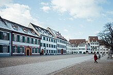 Le Münsterplatz, Grand-Bâle.