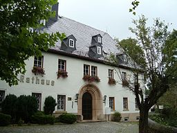 Rathaus (ehemaliges Rittergut) in Gelenau