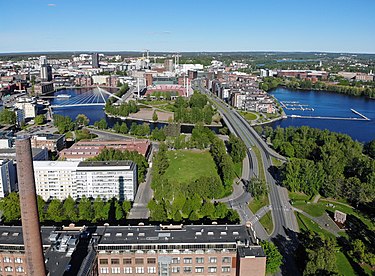An aerial view of the Ratinanniemi area Ratinanniemi.jpg
