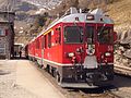 Bernina express à Alp-Grüm