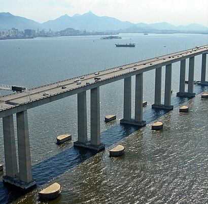 Como chegar até Ponte Rio-Niterói com o transporte público - Sobre o local