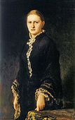 «Ritratto muliebre» (Ženskij portret), 1881, Galleria d'arte del Fondo per le generazioni, Chanty-Mansijsk