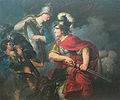 Rode Friedrich der Große als Perseus