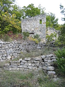 Les ruines de la Brune.