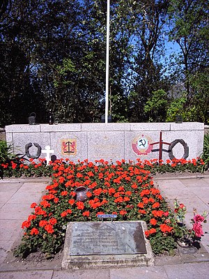 Cimitero militare georgiano sull'isola di Texel