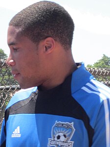 Ryan Johnson ved Galaxy at Earthquakes 2010-08-21 1.JPG