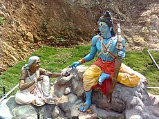 Sabari Rama statues at Gangadhara Simhachalam.jpg