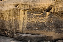 Rock engraving of Nile boats in Sabu-Jaddi, circa 1570-1100 BCE SabuJeddi5.jpg