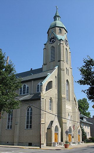 <span class="mw-page-title-main">Sacred Heart Church (Bellevue, Kentucky)</span> Historic church in Kentucky, United States