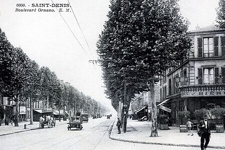 Saint Denis. Boulevard Ornano