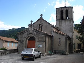 Sainte-Cécile-d'Andorge (Gard, Fr), l'eglise.JPG