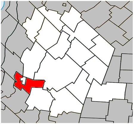 Sainte Marie Madeleine Quebec location diagram