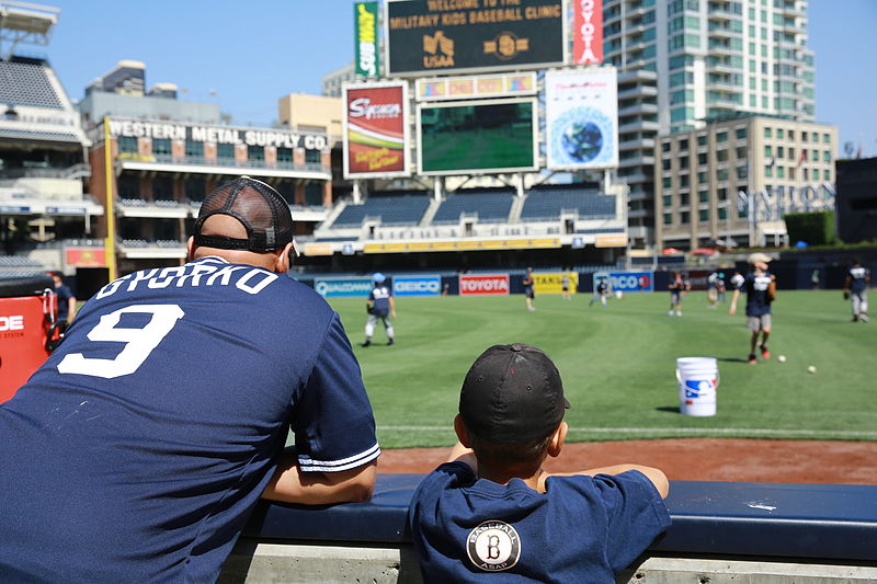 File:San Diego Padres host baseball clinic for military children 140624-M-PC317-002.jpg