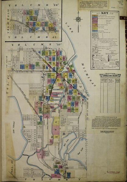 File:Sanborn Fire Insurance Map from Chicago, Cook County, Illinois. LOC sanborn01790 137-1.tif