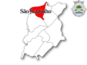 Localização no município de Santa Comba Dão