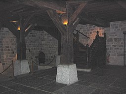 Interior de la Casa Santa.