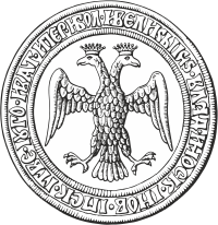 Double-headed Eagle on the seal of Ivan III the Great of Muscovy