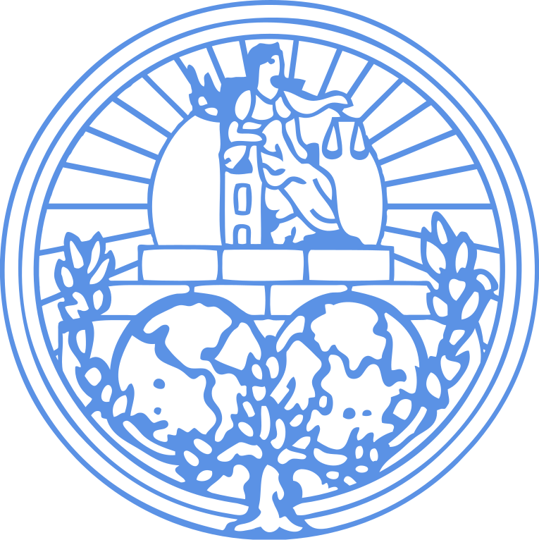 File:Seal of the International Court of Justice (monochrome).svg 