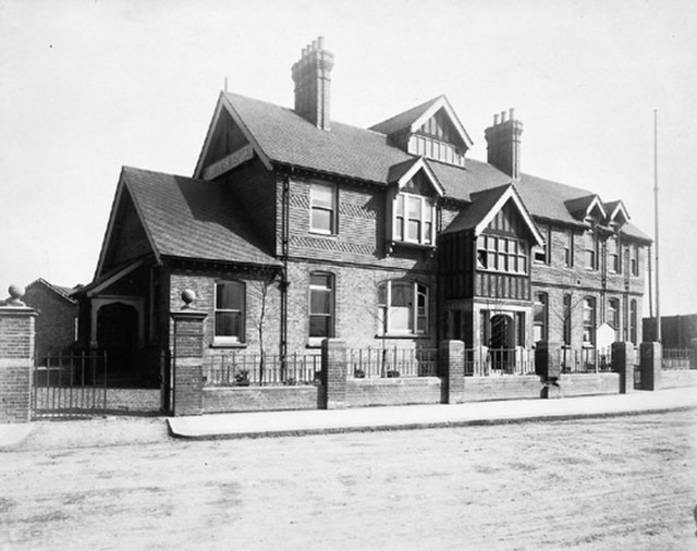 The Albert Dock Seamen's Hospital in the early 20th century