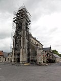 Kirche Saint-Rémi während der Restaurierung 2015
