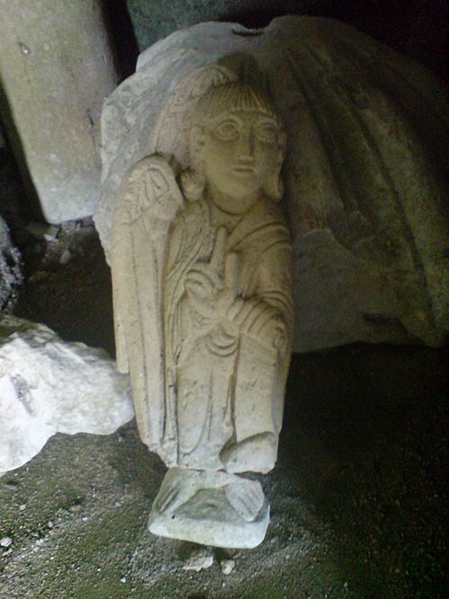 Shaftesbury Abbey, angel