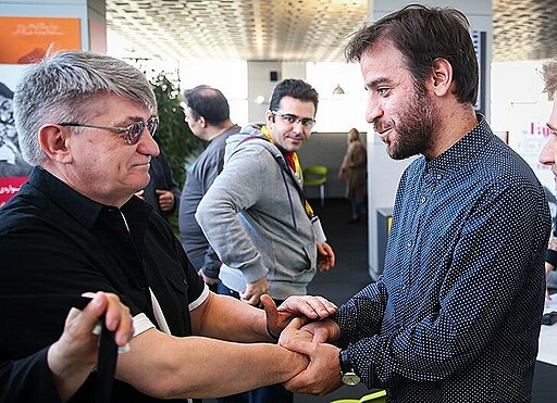 Shahram Mokri and Alexander Sokurov