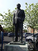 Sir Alf Ramsey statue, outside Portman Road Stadium, Ipswich (1).jpg