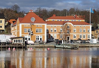 Lotsverkets huvudförråd och verkstad byggd 1921, arkitekt Sigge Cronstedt.