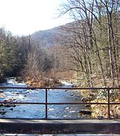 Crossing the South Toe River