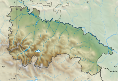 Location map Spain La Rioja