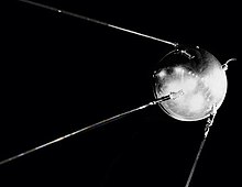 The episode is set in 1957, when the first man made satellite Sputnik was launched. Sputnik-516.jpg