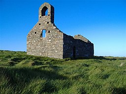 Kapellruinen på St. Michael's Isle