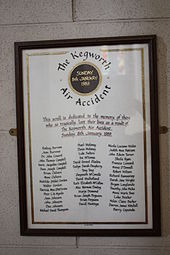 Memorial scroll in St Anne's Cathedral, Belfast St Annes Cathedral, Belfast, July 2010 (20).JPG