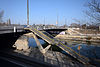 Stadium bridge, over the Danube Canal