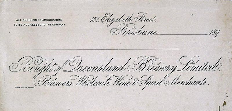 File:StateLibQld 2 194507 Queensland Brewery Limited receipt.jpg