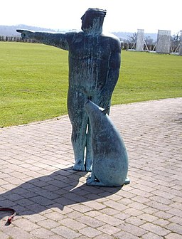 Statue On Millennium Mile - geograph.org.uk - 409909