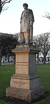 Statue von John Cordy Burrows, Alte Steine, Brighton (IoE-Code 481003) .jpg