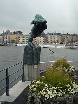 Stockholm Ganymede Statue.JPG
