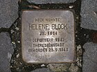 Stolperstein für Helene Block