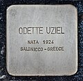 Stolperstein pour Odette Uziel.JPG