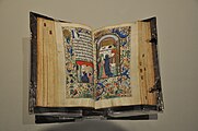 Stundenbuch Manuskript aus Deutschland und den südlichen Niederlanden von etwa 1480-90.