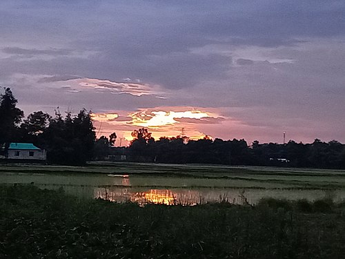 Sunsets in Rampura,Barura,Cumilla