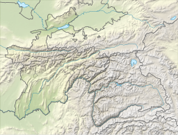 薩雷闊勒嶺 Сарыкольский хребет Рашти Куҳи Сариқӯл 在塔吉克的位置
