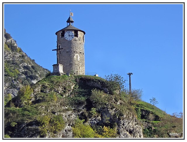 Castelo de Tarascon-sur-Ariège.