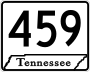 State Route 459 marker