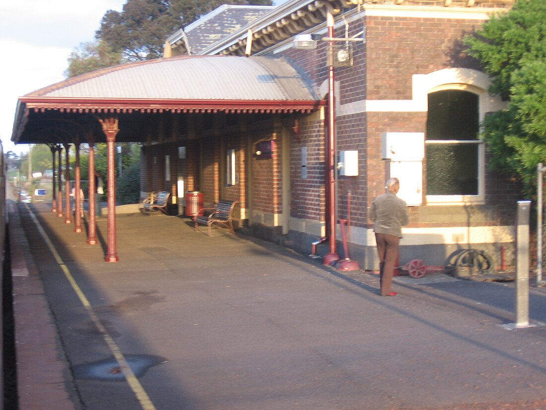 Terang railway station