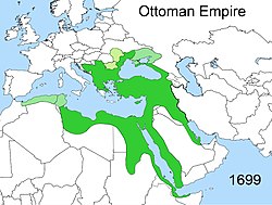 Territorial changes of the Ottoman Empire 1699