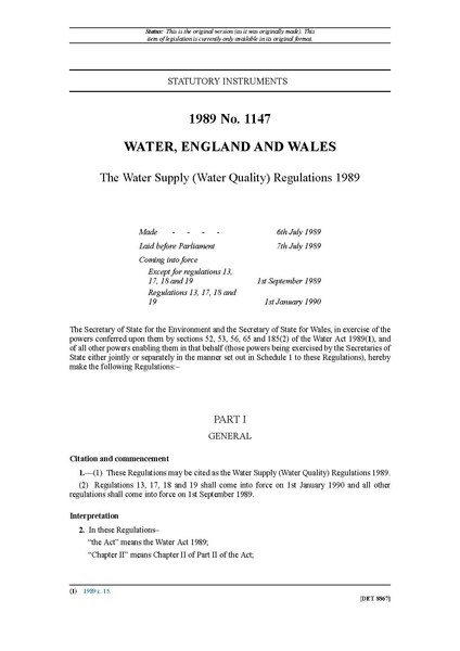 File:The Water Supply (Water Quality) Regulations 1989 (UKSI 1989-1147).pdf